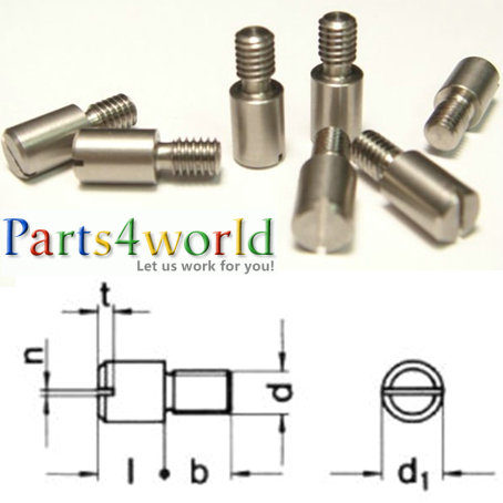 DIN927 Slotted head stainless steel Shoulder Screw Bolts